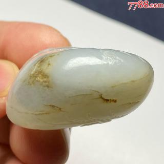 和田籽料白玉吊坠挂件