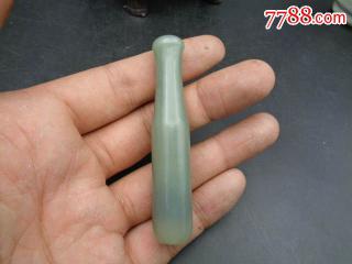 下乡收来的清代和田玉烟嘴,和田玉,se41321427,零售,7788和田玉收藏